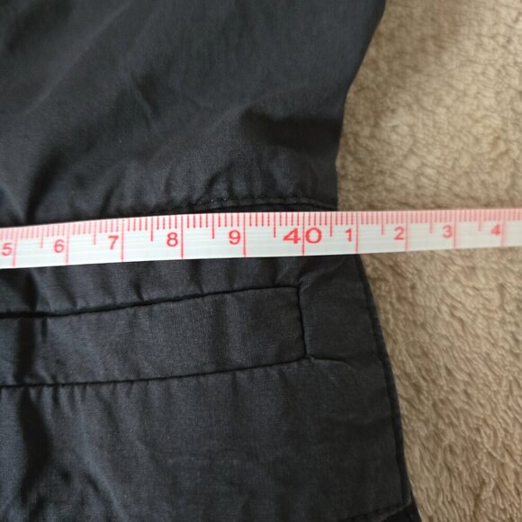 Lapargay Black Sleeveless Zip-Up Hooded Vest Jacket size S - Picture 12 of 16